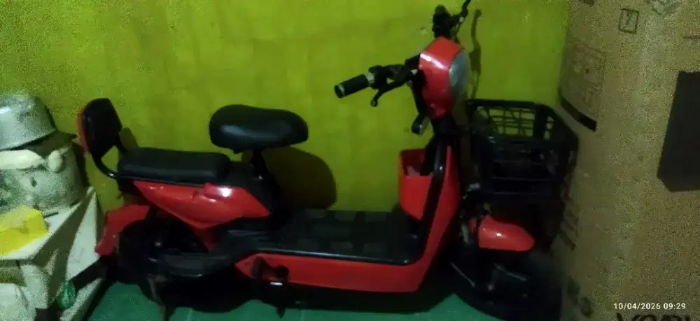 sepeda listrik lama tidak di pakai
