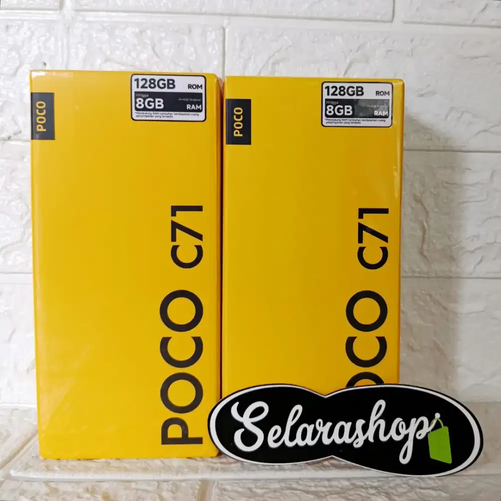 POCO C71 4/128 BARU GARANSI RESMI