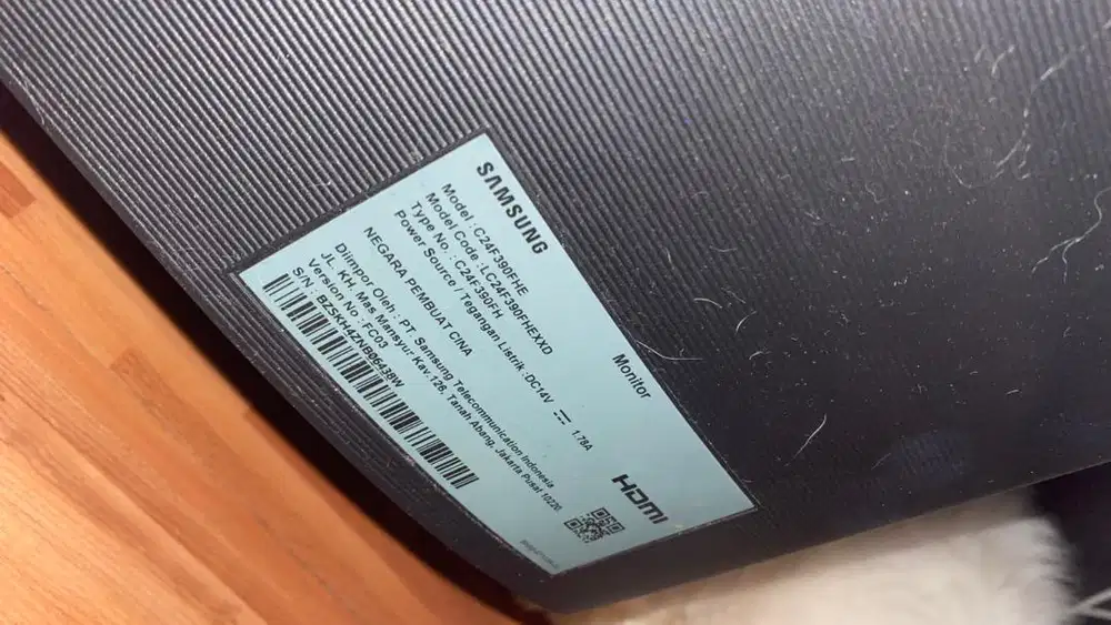 JUAL MONITOR SAMSUNG CURVED LED 24 INCH