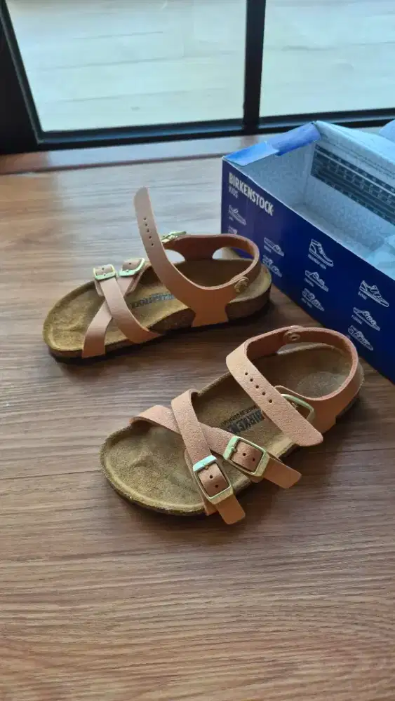Sendal Original Birkenstock Kumba Kids Baru Ukuran 28 atau sol 18cm
