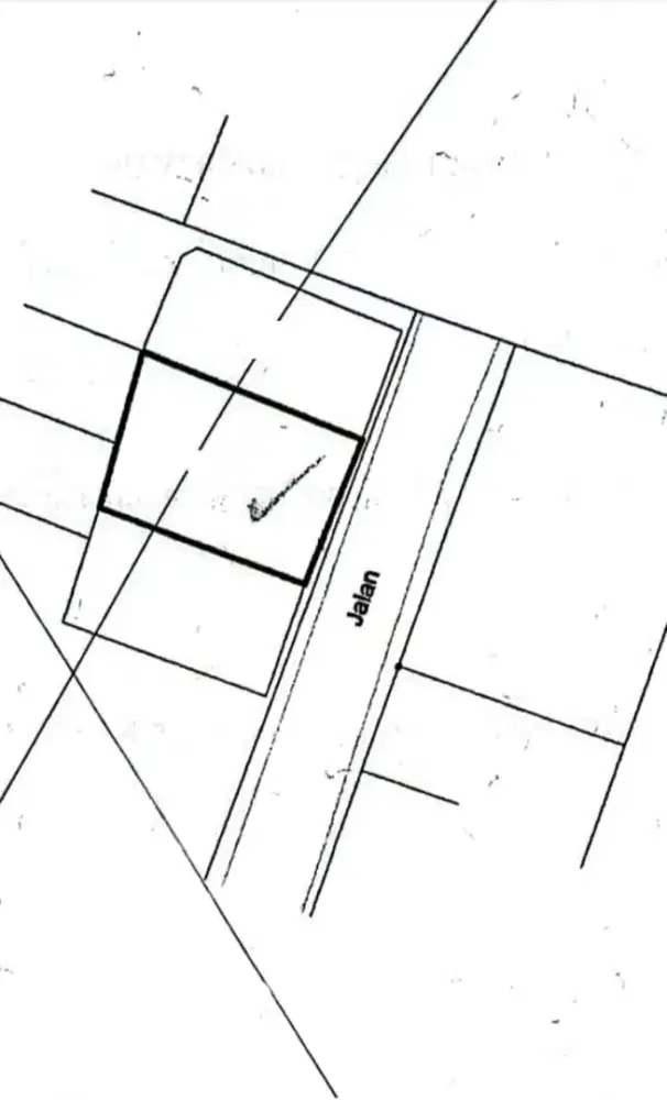 DIJUAL SEBIDANG TANAH DALAM CLUSTER KECIL