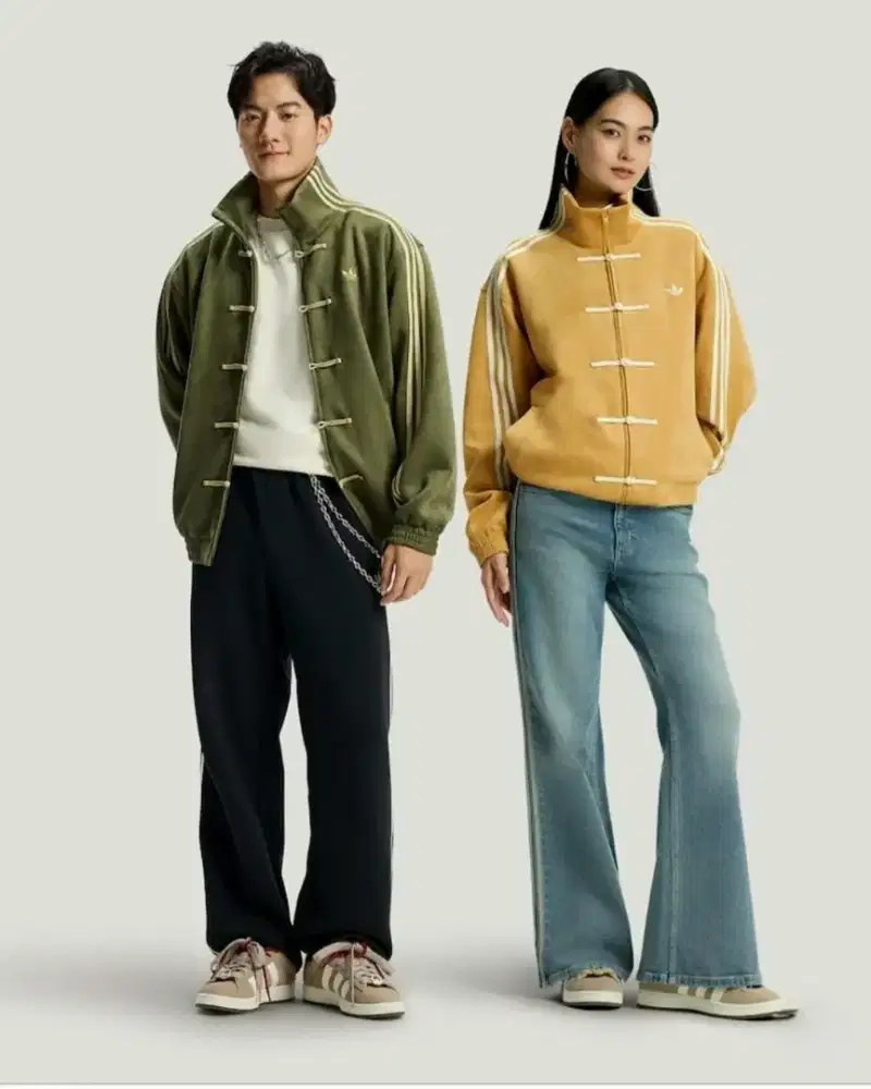 [Pre-order]MURAH! UNISEX Adidas TANG, CNY, Cheongsam 3.1 Soft  SUEDE.