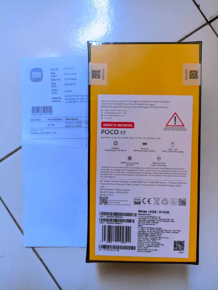 Poco F7 12/512 Putih