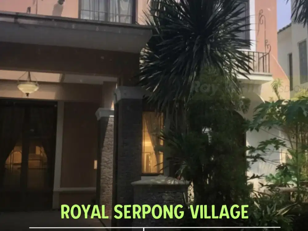 Rumah Luas Disewakan Full Furnished di Serpong Dekat Tol Strategis