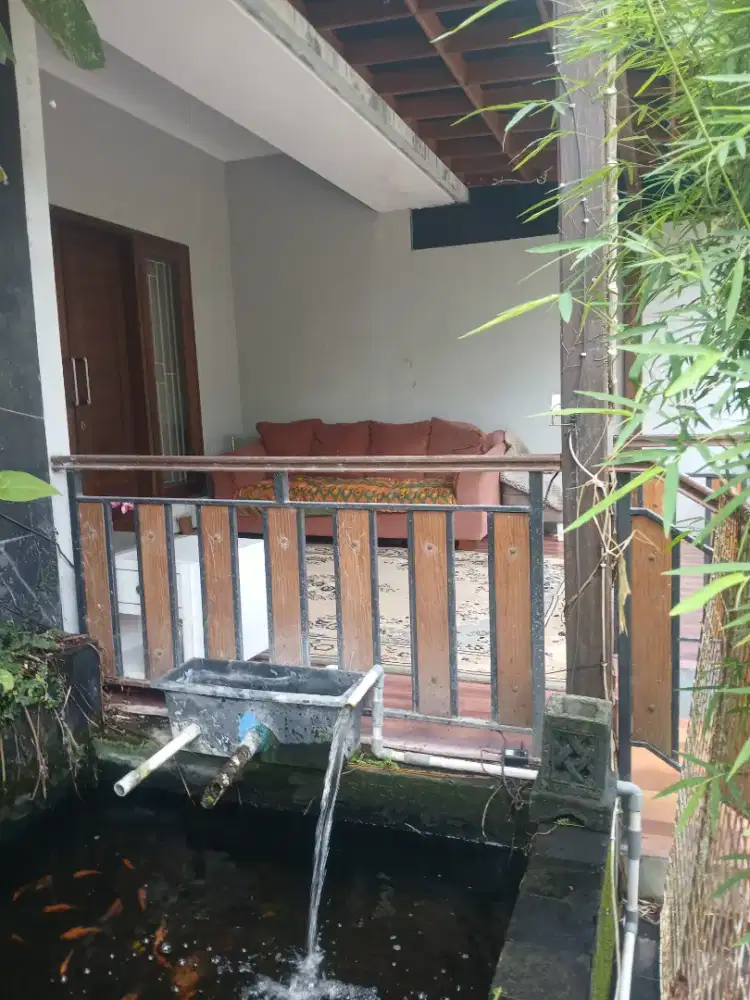 Disewakan di dlm perumahan , lengkap furnished tinggal bawa koper