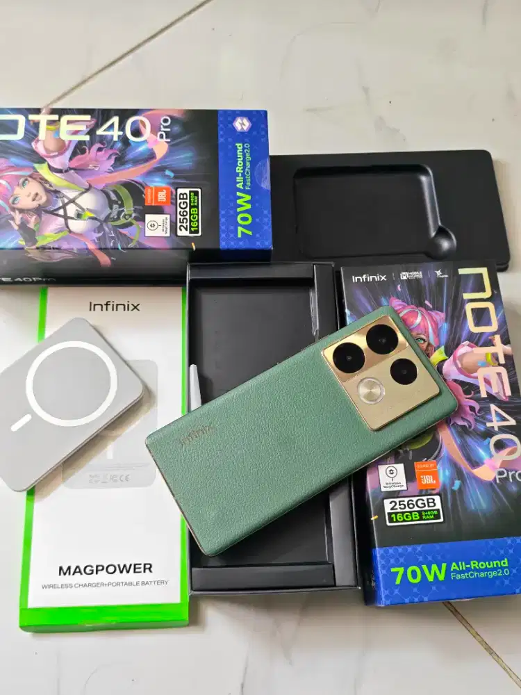Infinix note 40 pro fullset