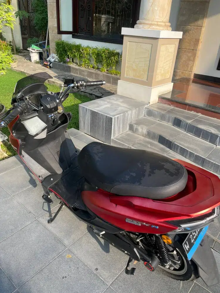 Motor Listrik Polytron Fox R Merah Second Normal Kilometer Rendah