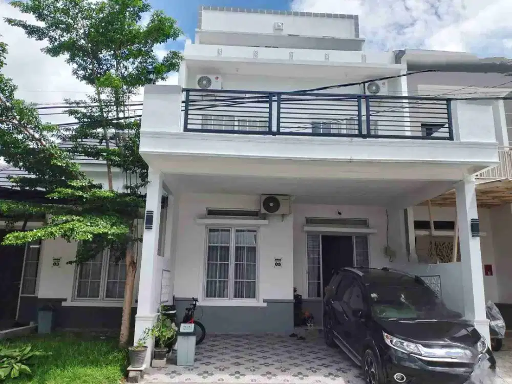 jual rumah mewah 3 lantai puri citraland serang