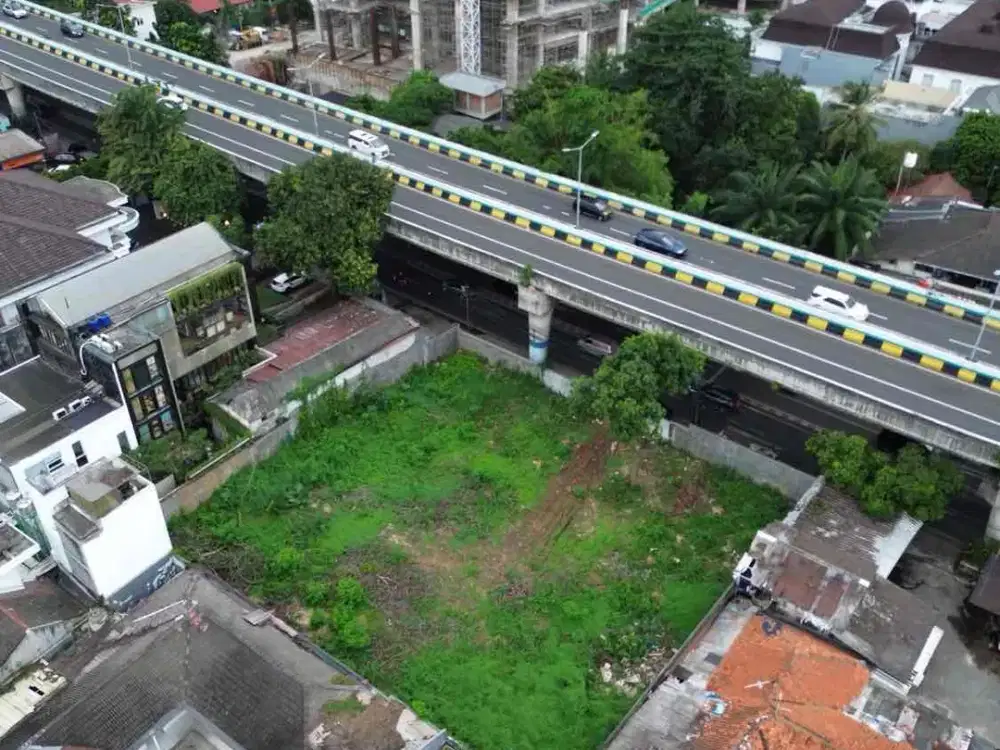 Jual Tanah Komersial Antasari Jakarta Selatan 1.250 m² SHM Lebar 40 m Zona K2 Strategis