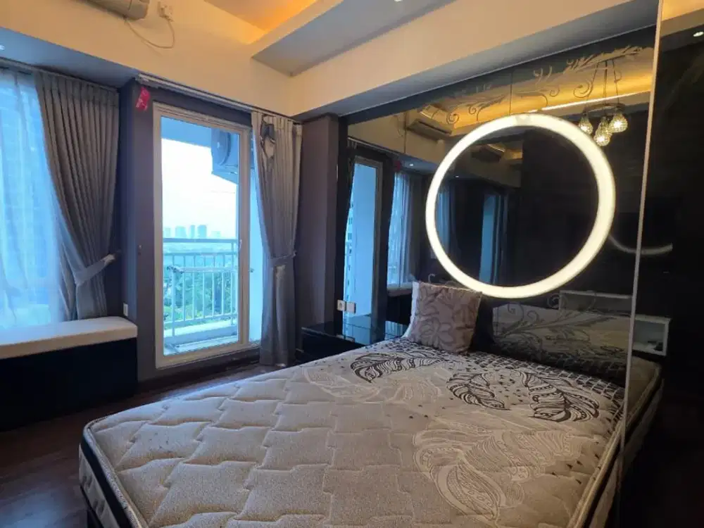 Lantai Rendah, SEWA Apartemen Orchard, Studio, Furnish Mewah, Surabaya Barat