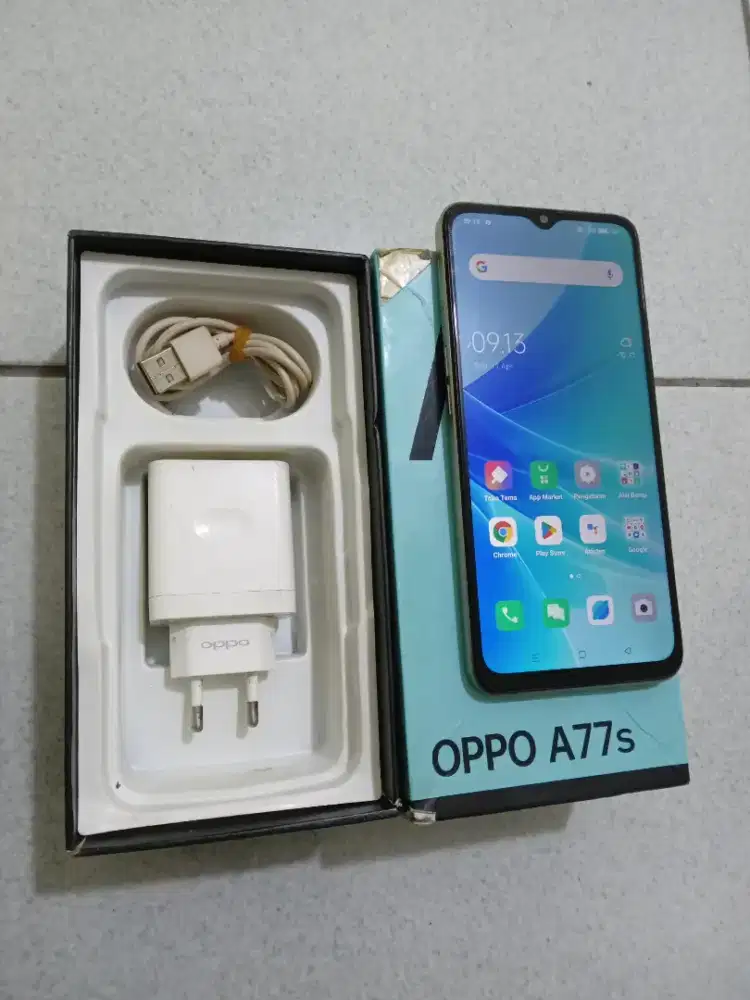 OPPO A77s Ram 8/12GB *fulset* warna kuning