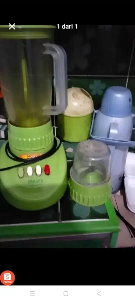 Jual blender merk Miyako Plastik