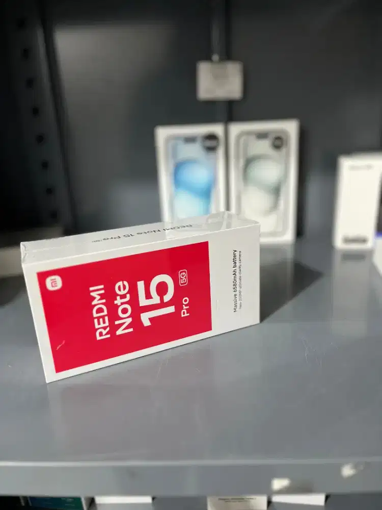 READY STOK REDMI NOTE 15 SERIES GARANSI RESMI XIAOMI INDONESIA!!