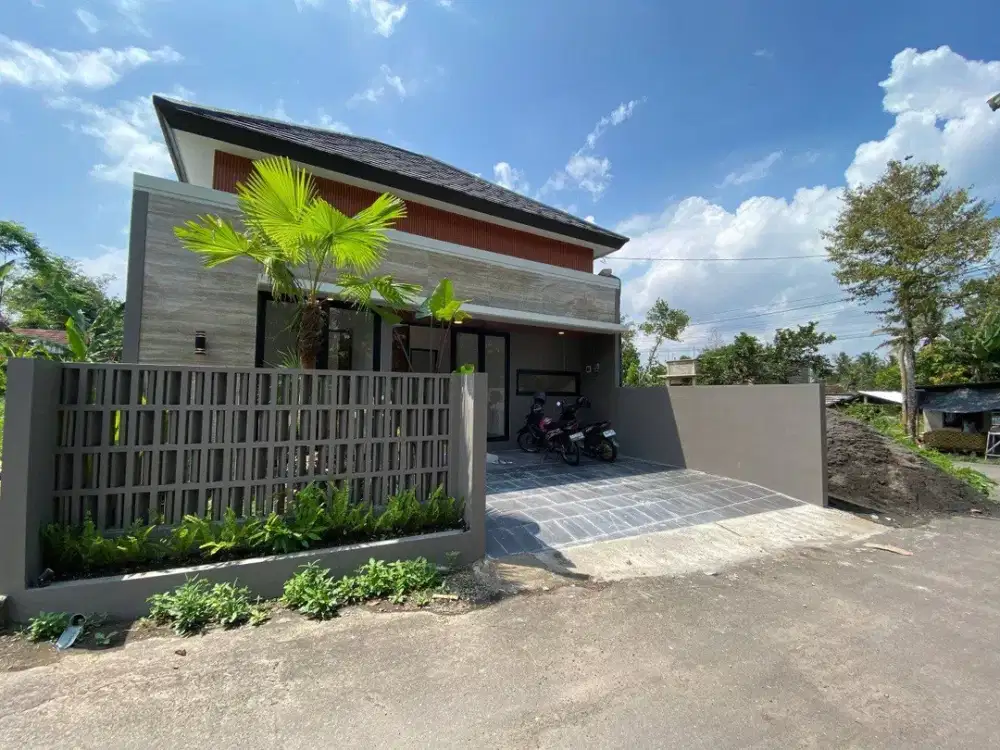 Rumah Modern dekat RSUD Sleman Jalan Magelang Caturharjo Sleman