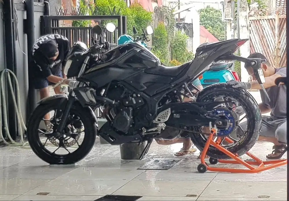 Yamaha MT25 Hitam Jarang Pakai KM Rendah