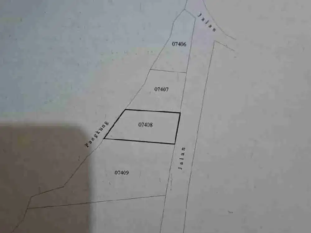 dijual tanah 550 m² IDR 850 juta per arf Depan gate pantai tanah barak Kutuh Kuta Selatan Badung Bali