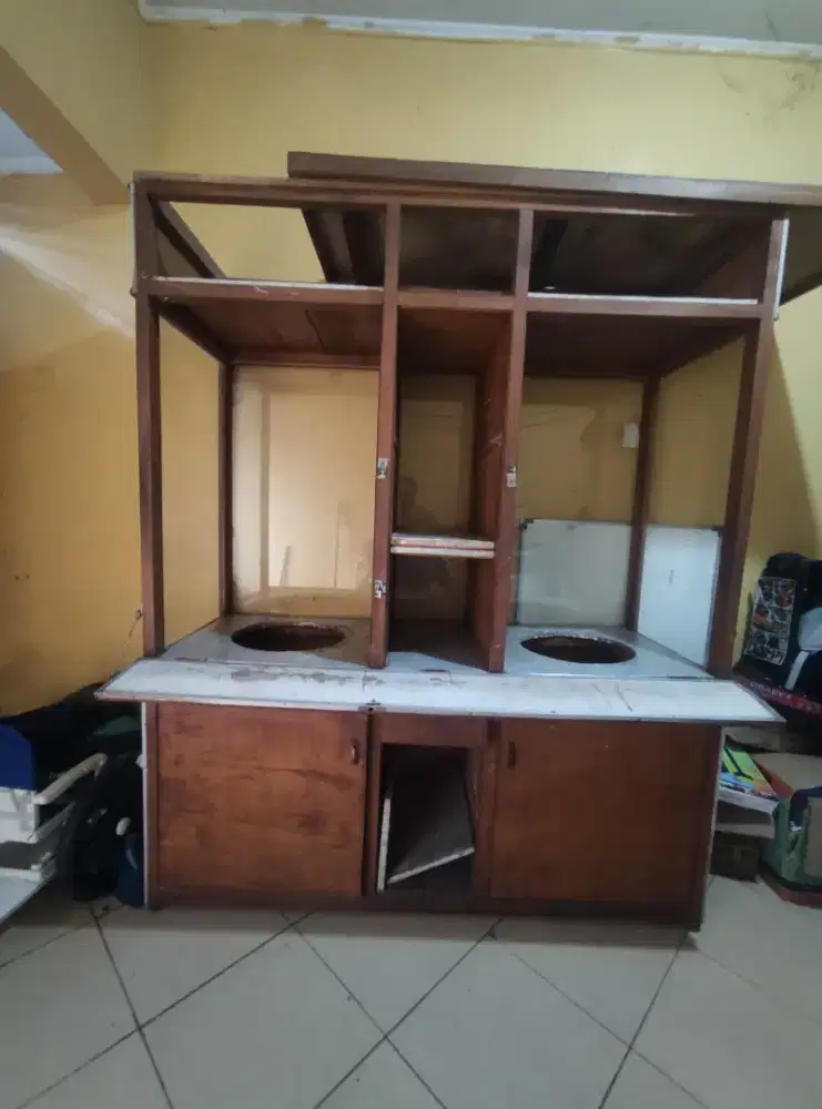 Jual gerobak mie ayam bakso gak jadi pakai