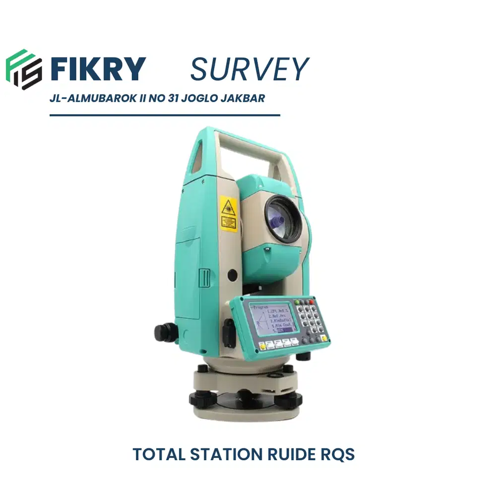 JUAL TOTAL STATION RUIDE RQS LASER 1000M