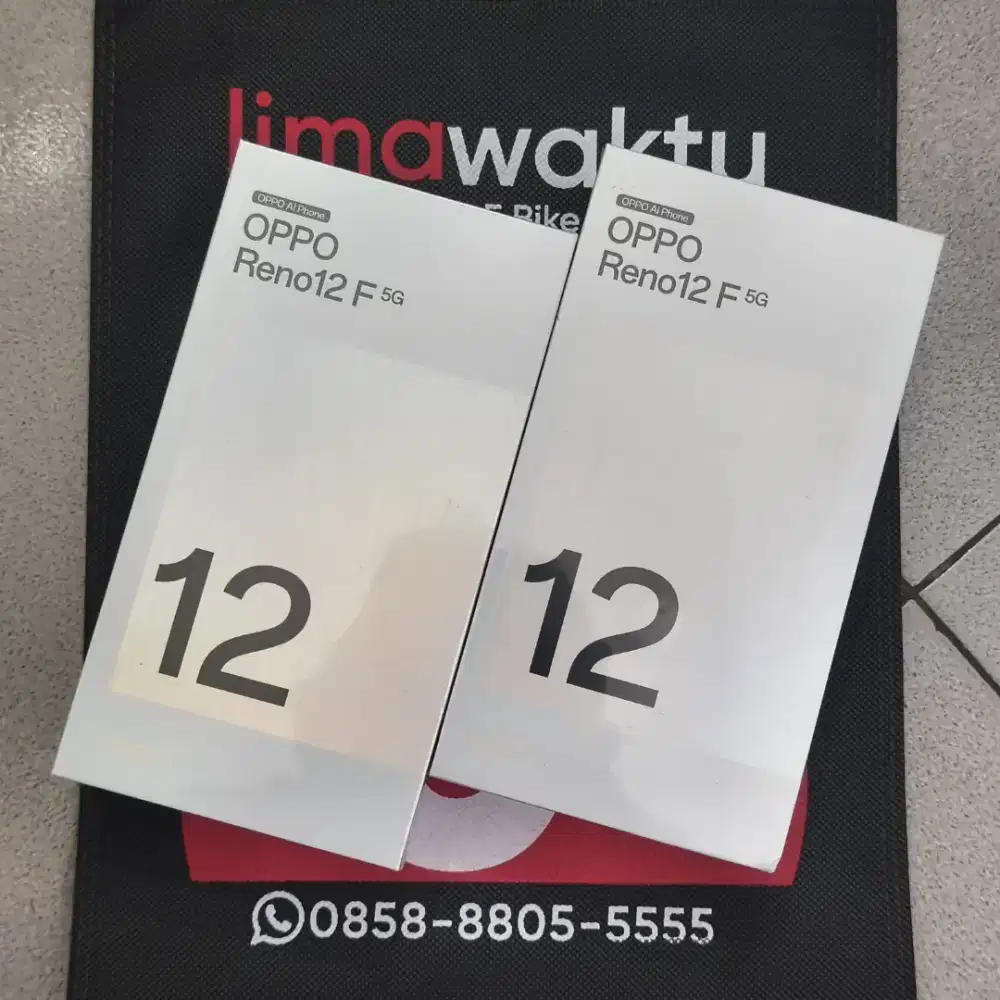 Ready lagi hp Oppo Reno 12F spek mewah 256GB stok terbatas