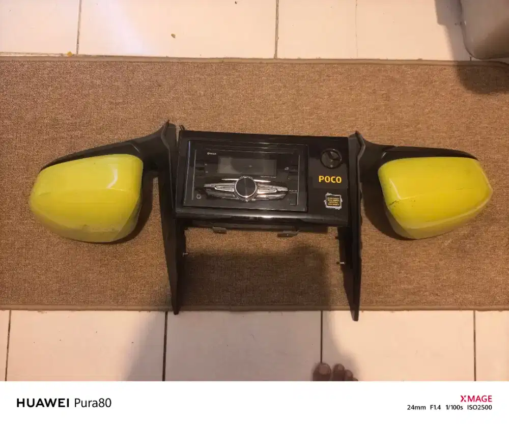 Head Unit dan Spion Ori Brio Satya