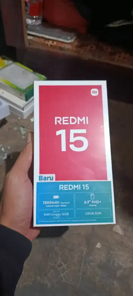 Jual rugi redmi 15 baru