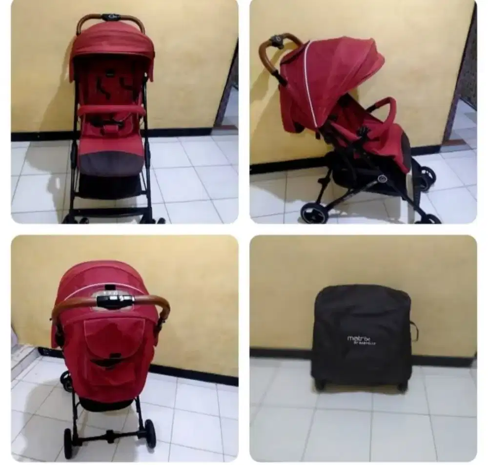 stroller babyelle matrix lengkap tas