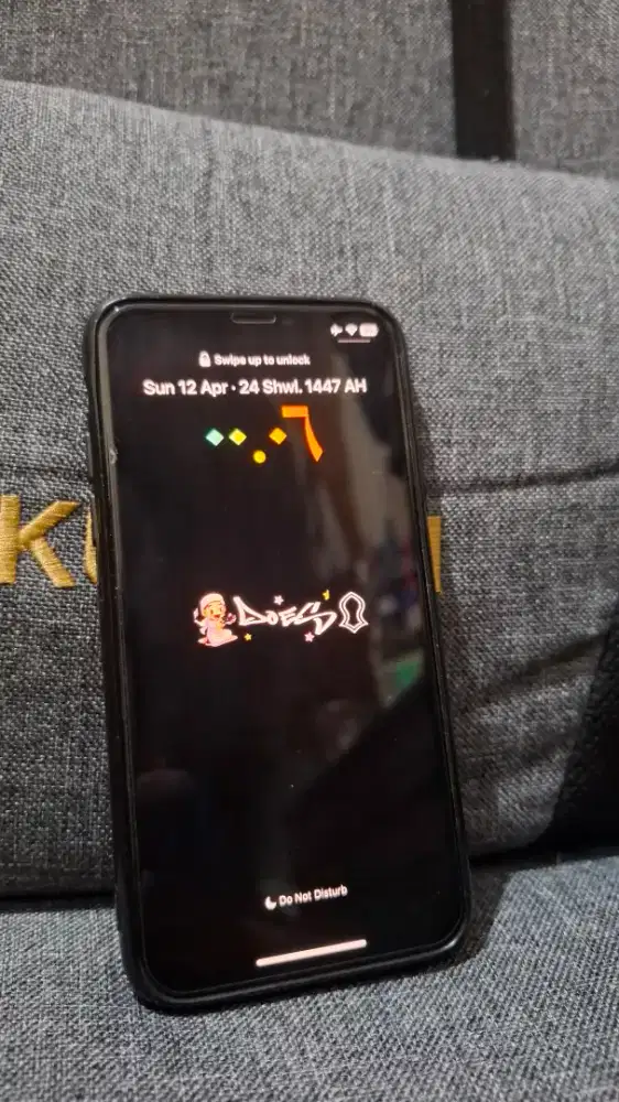 Iphone xs black inter