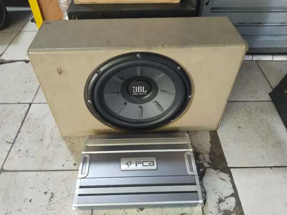 Paket Power PCA dan Subwoofer JBL