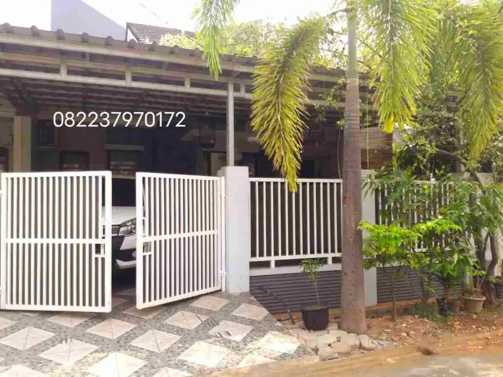 Dijual Rumah Siap Huni Cluster Aralia Harapan Indah  Bekasi