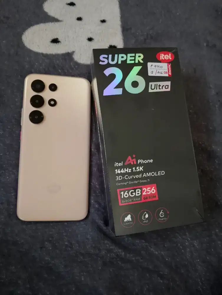 HP itel super S26 Ultra 256 gb