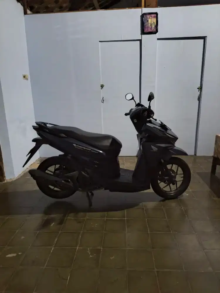 Vario 150 2016 warna biru Lengkap ori plat L