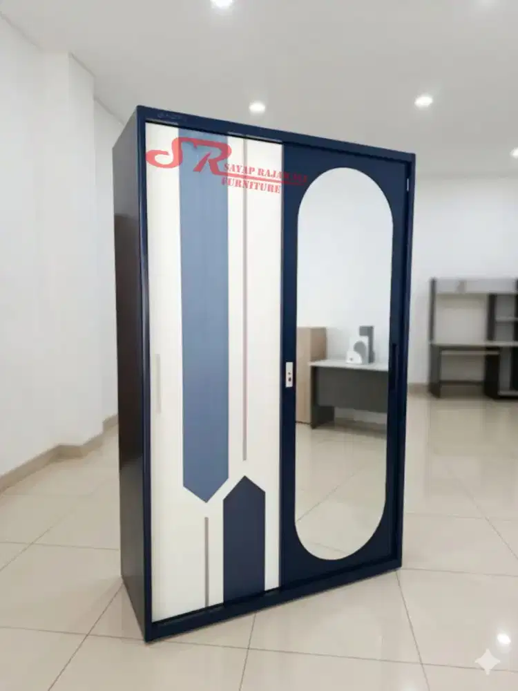 Lemari Pakaian Bahan Besi Importa Panjang 120 Murah Area Jogja(dwi)