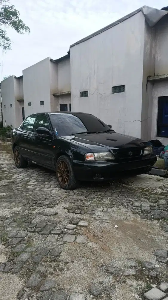 Suzuki Baleno 1997 Hijau gelap manual mulus