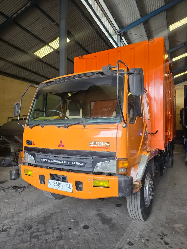 FS Mitsubishi Fuso 220PS FM517 Asli Long Box Besi Jumbo 2016 pmk 2017