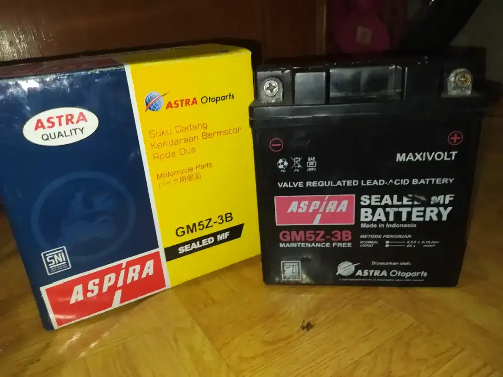 Aki Aspira gm5z3b 5ampere