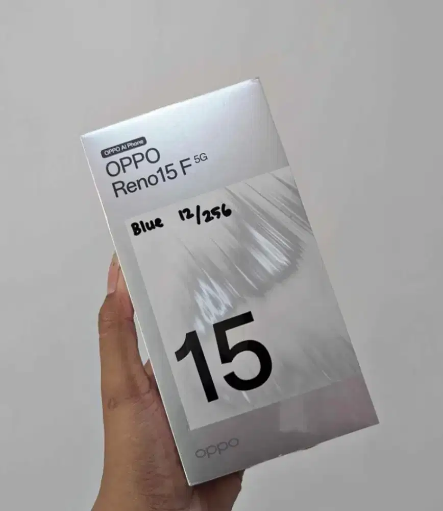 OPPO RENO 15F 5G 12/256 BARU