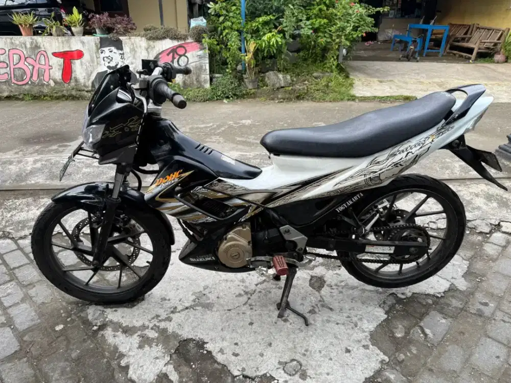 Suzuki satria FU thn 2011 plat AB kota