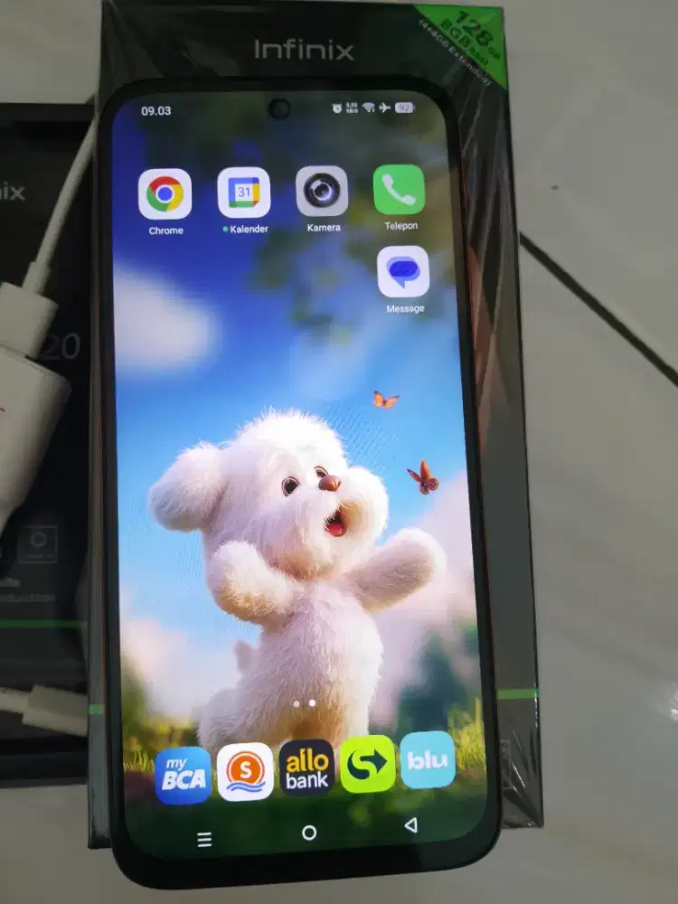 Infinix smart 20  4+4=8 ram /128 baru sebulan. Nego tipis