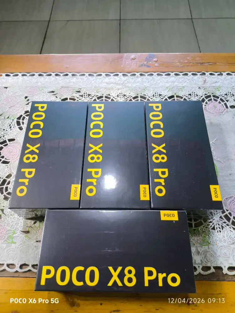 Poco x8 pro 8/512 baru dan segel murah