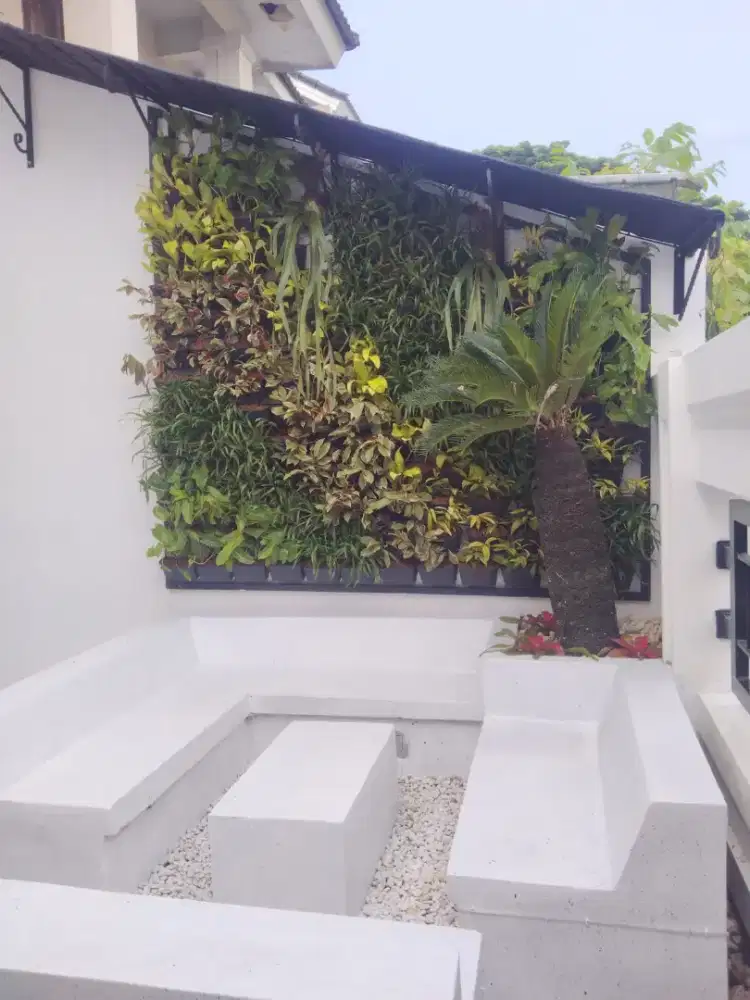 Bangku taman minimalis - bangku minimalis untuk bersantai