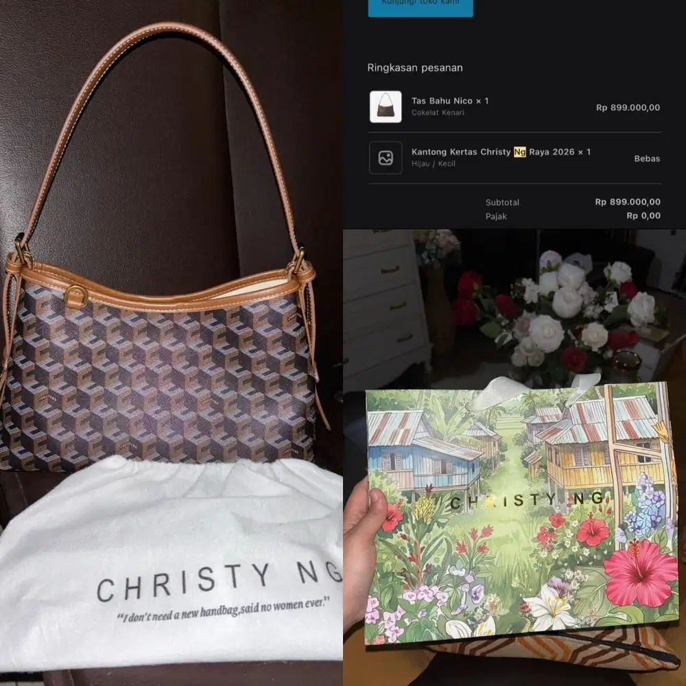 Jual tas christy Ng