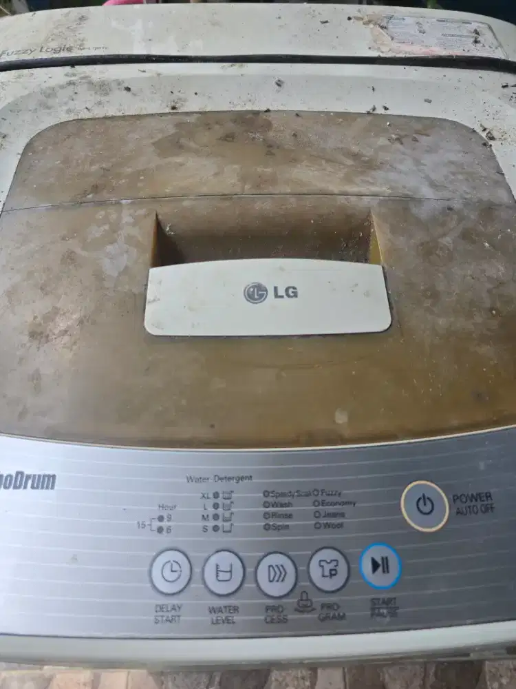 Mesin Cuci LG TurboDrum (Modul Normal, Minus Putaran Lemah)