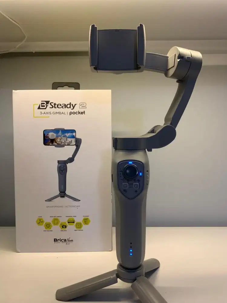 Brica B-Steady 2 Pocket 3-AXIS GIMBAL Full set Like New