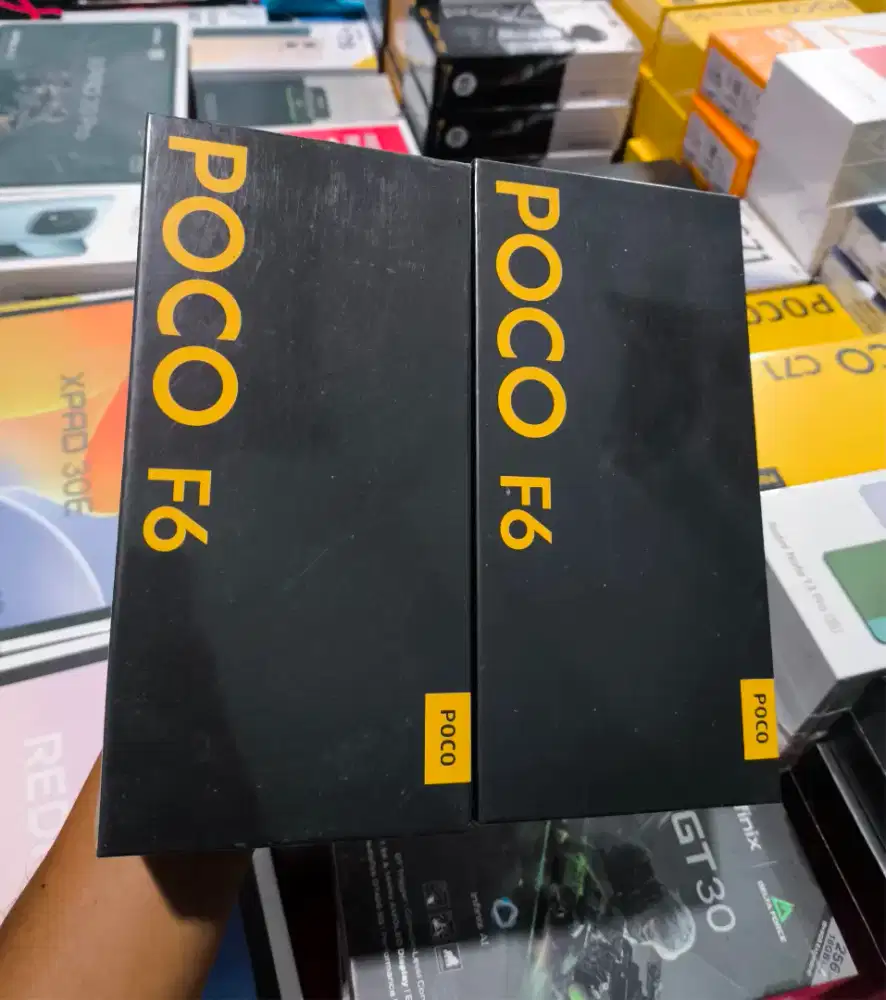Poco f6 12/512 8/256 baru dan segel murah