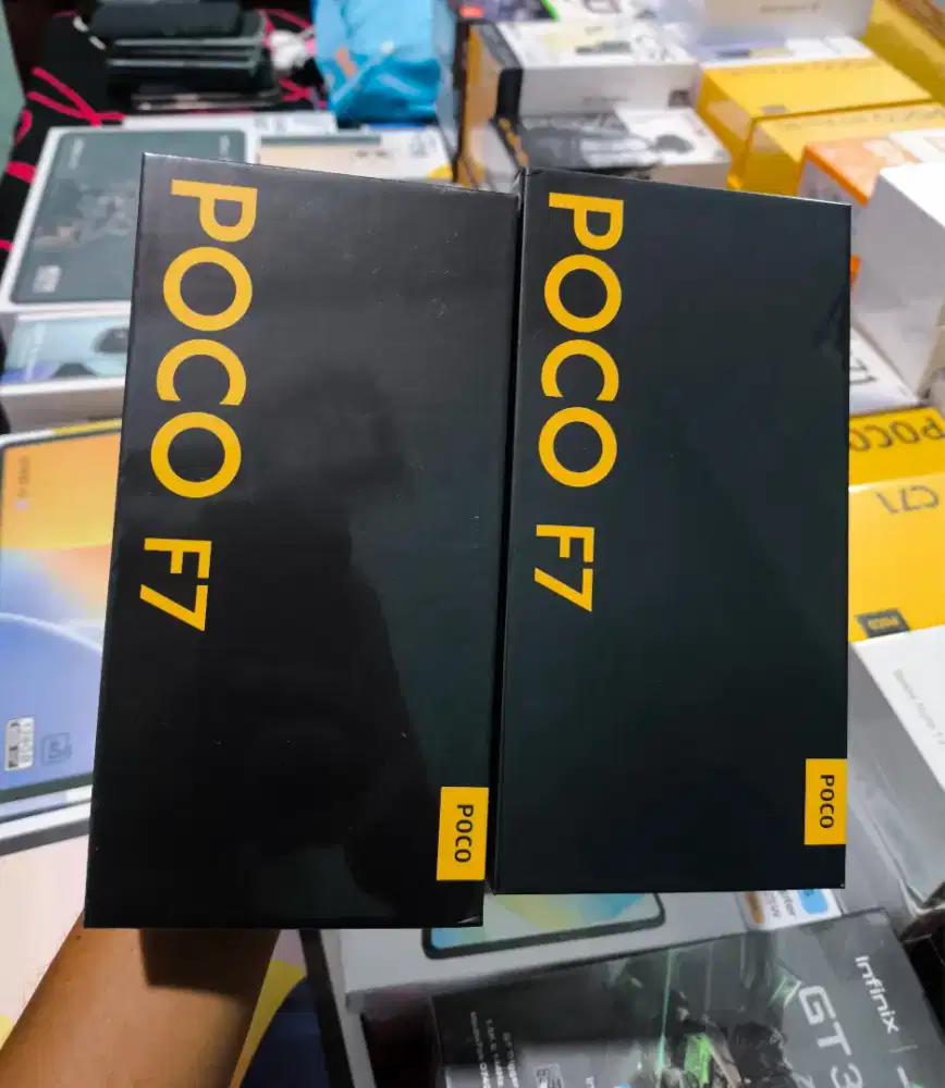 Poco f7 12/512 baru dan segel murah