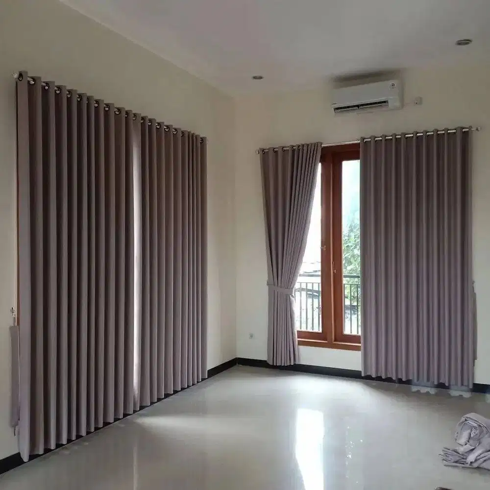 Supplier Gorden Blackout Pasang Skat Klinik Hordeng Gordyn Vitrase