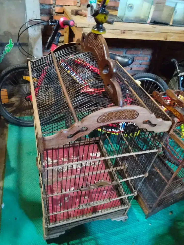 Kandang Jati ukiran no.1