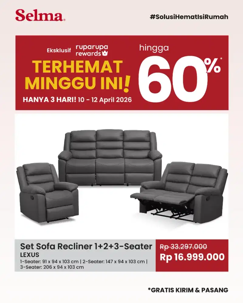 HARI TERAKHIR! PROMO WEEKEND HARI TERAKHIR