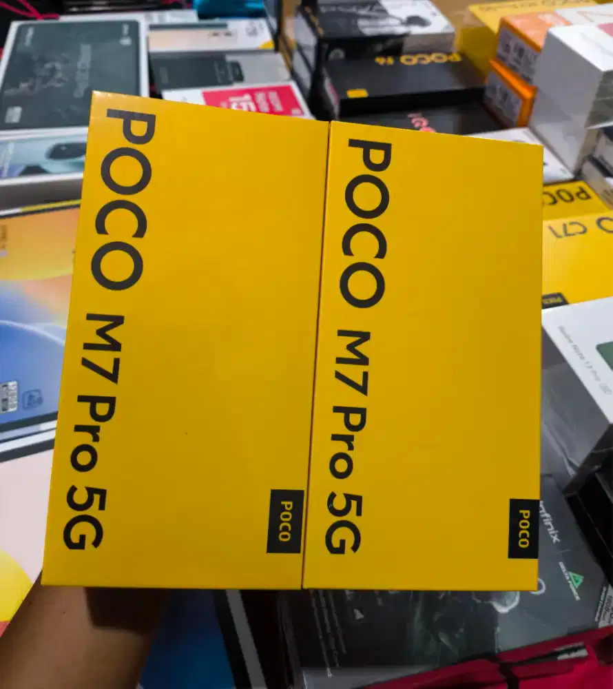 Poco m7 pro 5G 8/256 baru dan segel murah