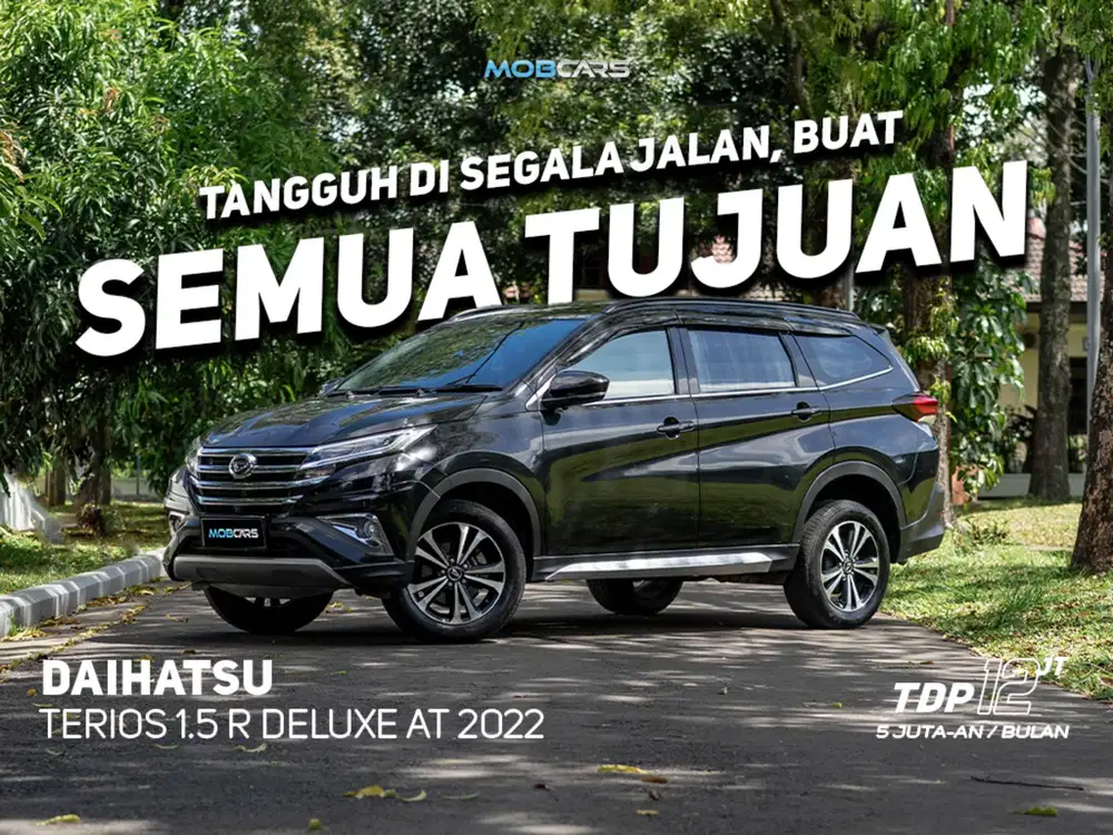 Terios R Deluxe 2022 AT: Mewah, Gagah, dan Siap Luar Kota.